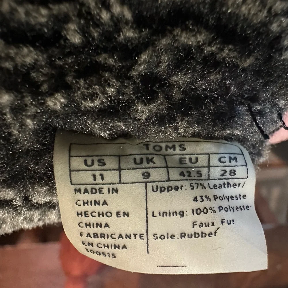 Toms Suede And Fur Women's Moccasin Boots - Picture 8 of 9